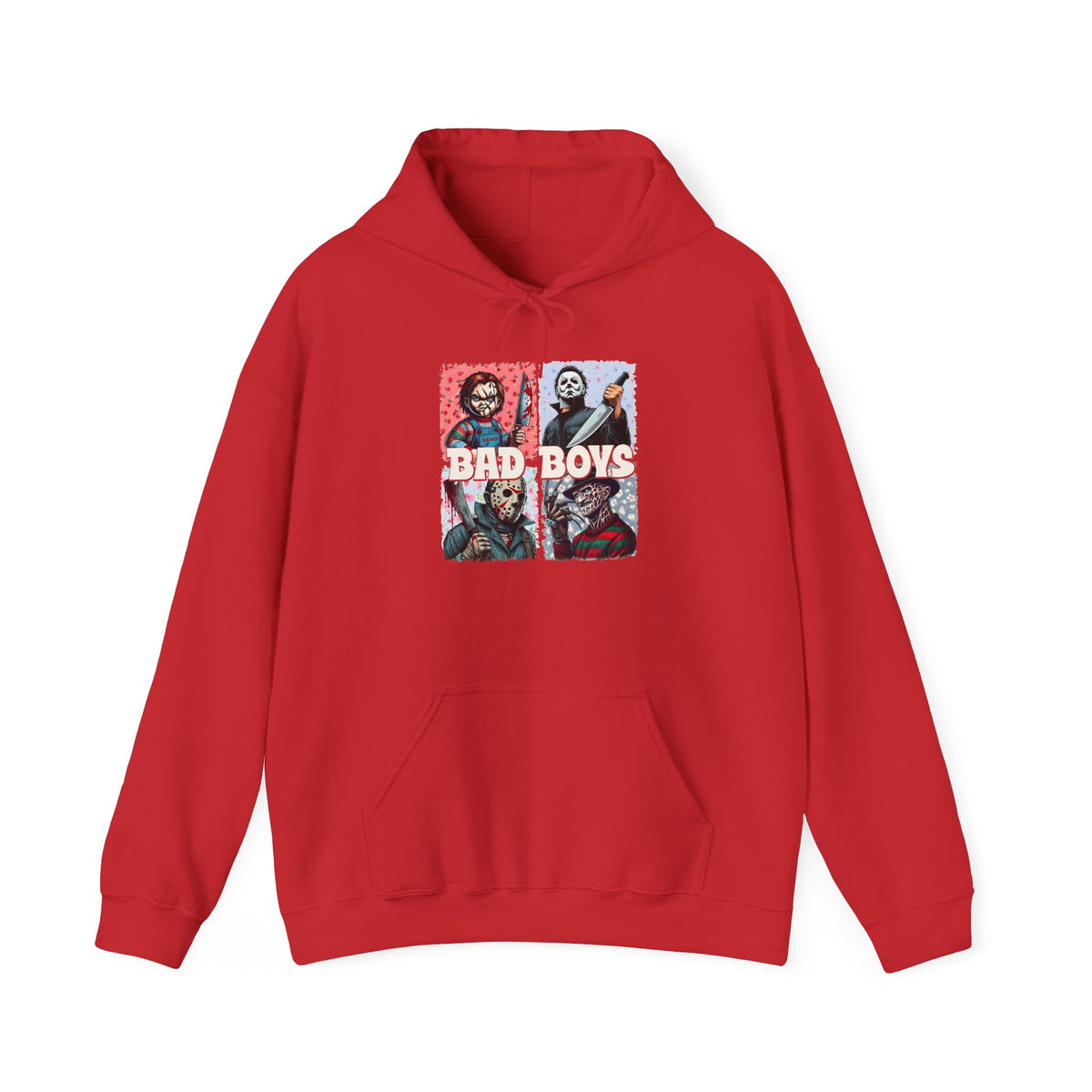 Horror Movie Villains Halloween Bad Boys Unisex Hoodie, Scary Movie Pullover, Horror Movie Sweatshirt, Halloween Costume Hoodie