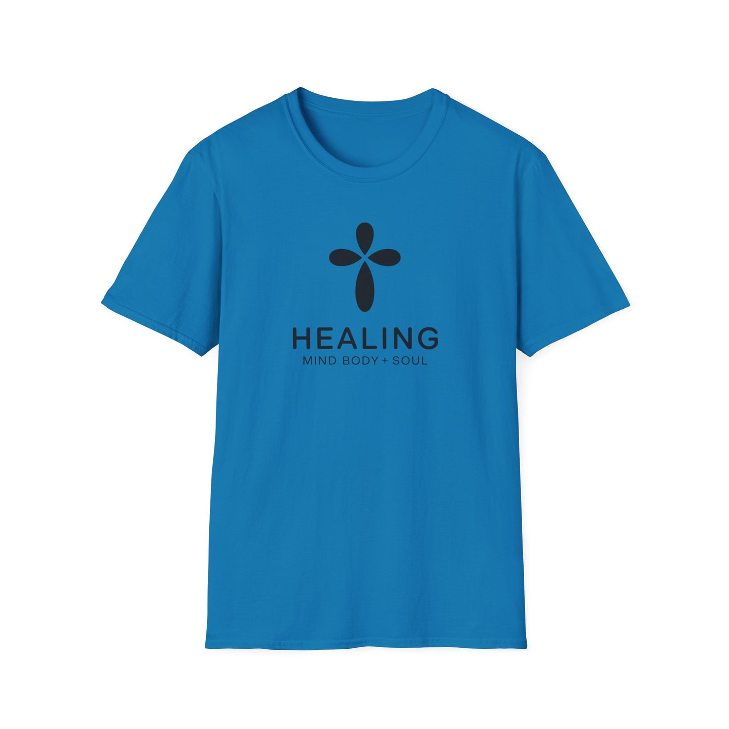 Healing Mind Body Soul T-Shirt – Minimalist Spiritual Wellness Tee, Inspirational Healing Shirt