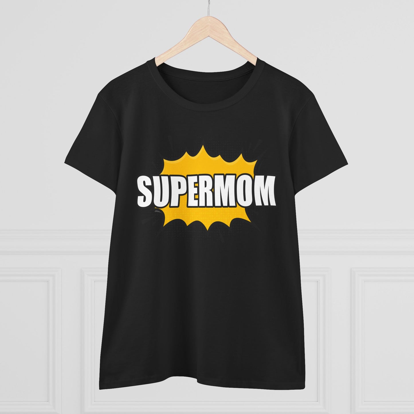 Supermom T-Shirt, Gift for Mom, Cute Summer Top, Mother's Day Gift, Family Gatherings, Casual Wear, Mom's Birthday, Supermom
