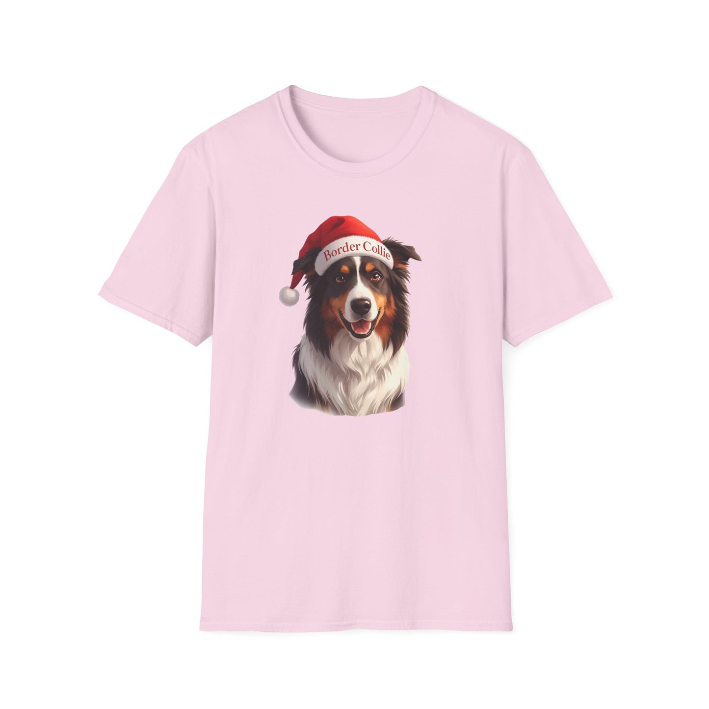 Border Collie Dog Portrait Shirt – Border Collie Dog Lover Gift, Cute Dog Mom Tee, Dog Dad Shirt, Pet Breed Apparel