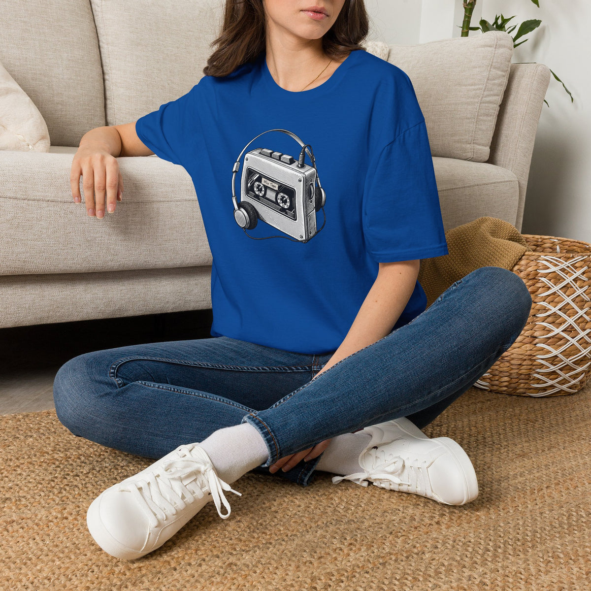 Cassette Tape Shirt, Retro Cassette Player T-Shirt, Mixtape Tee, Vintage Audio Shirt, Music Lover Gift