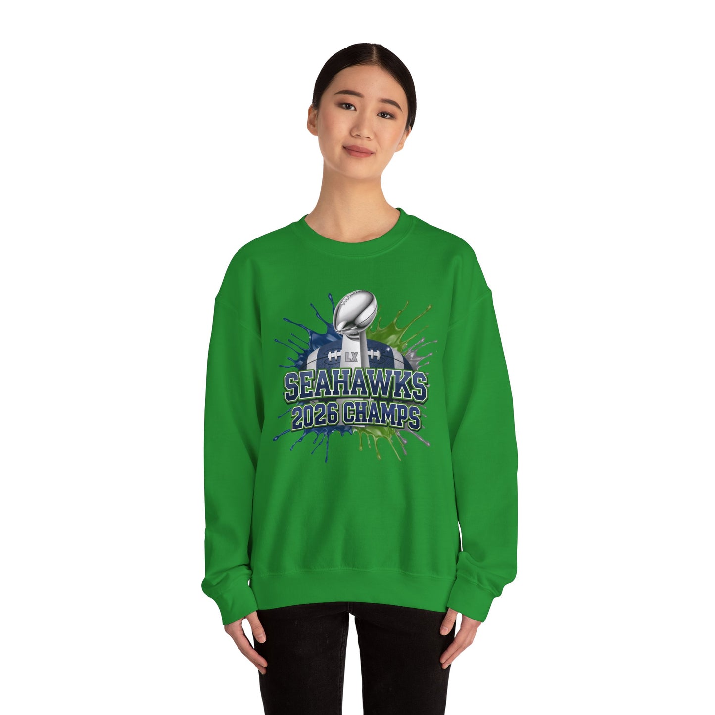 Seahawks 2026 Champions Sweatshirt, Seahawks Football  Fan, 2026 football Champs, Team Victory Sweatshirt