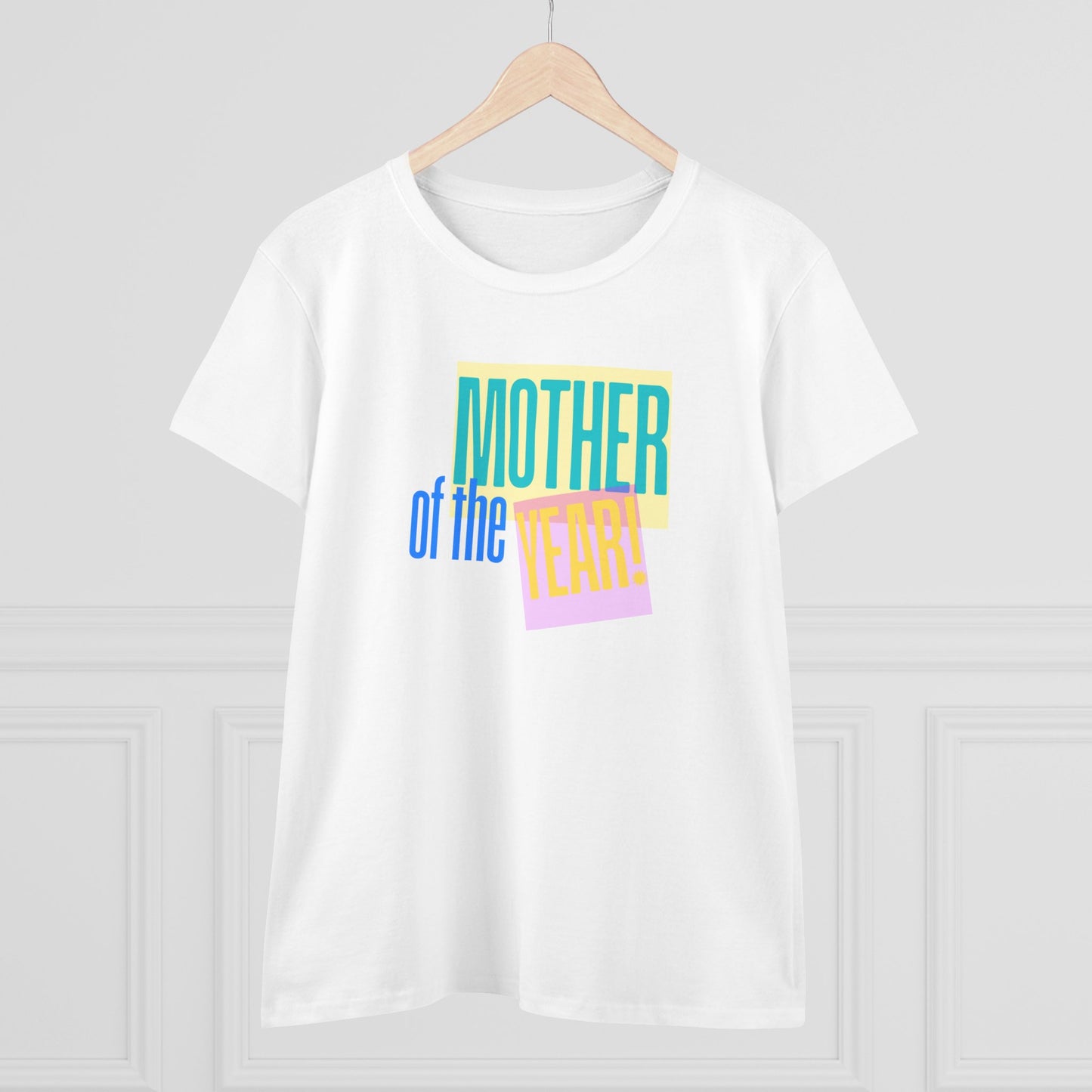 Mother of the Year! T-Shirt, Gift for Mom, Cute Summer Top, Mother's Day Gift, Family Gatherings, Casual Wear, Mom's Birthday