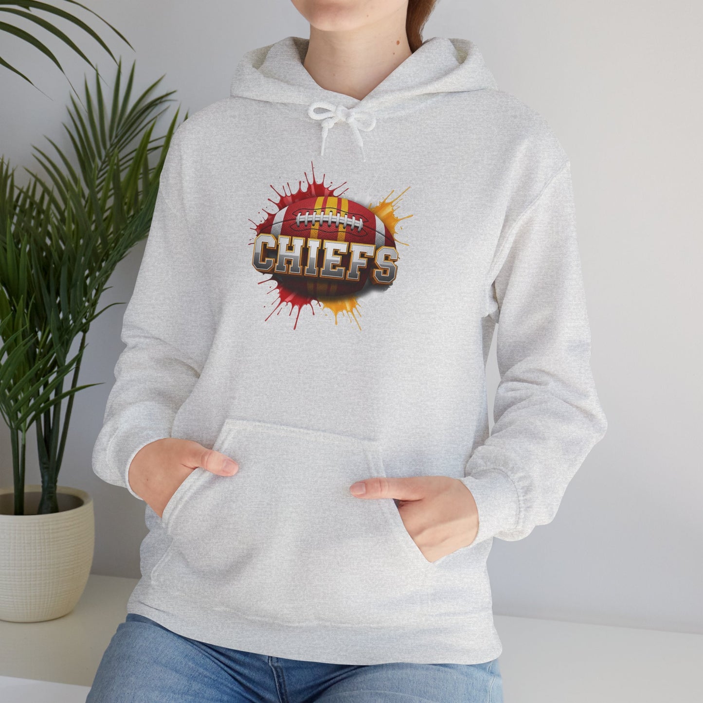 Kansas City Football Hoodie, Kansas CityTeam Hoodie, Football Gift for Kansas City Fans, Game Day Sports Fan Apparel, Football Fan Gift