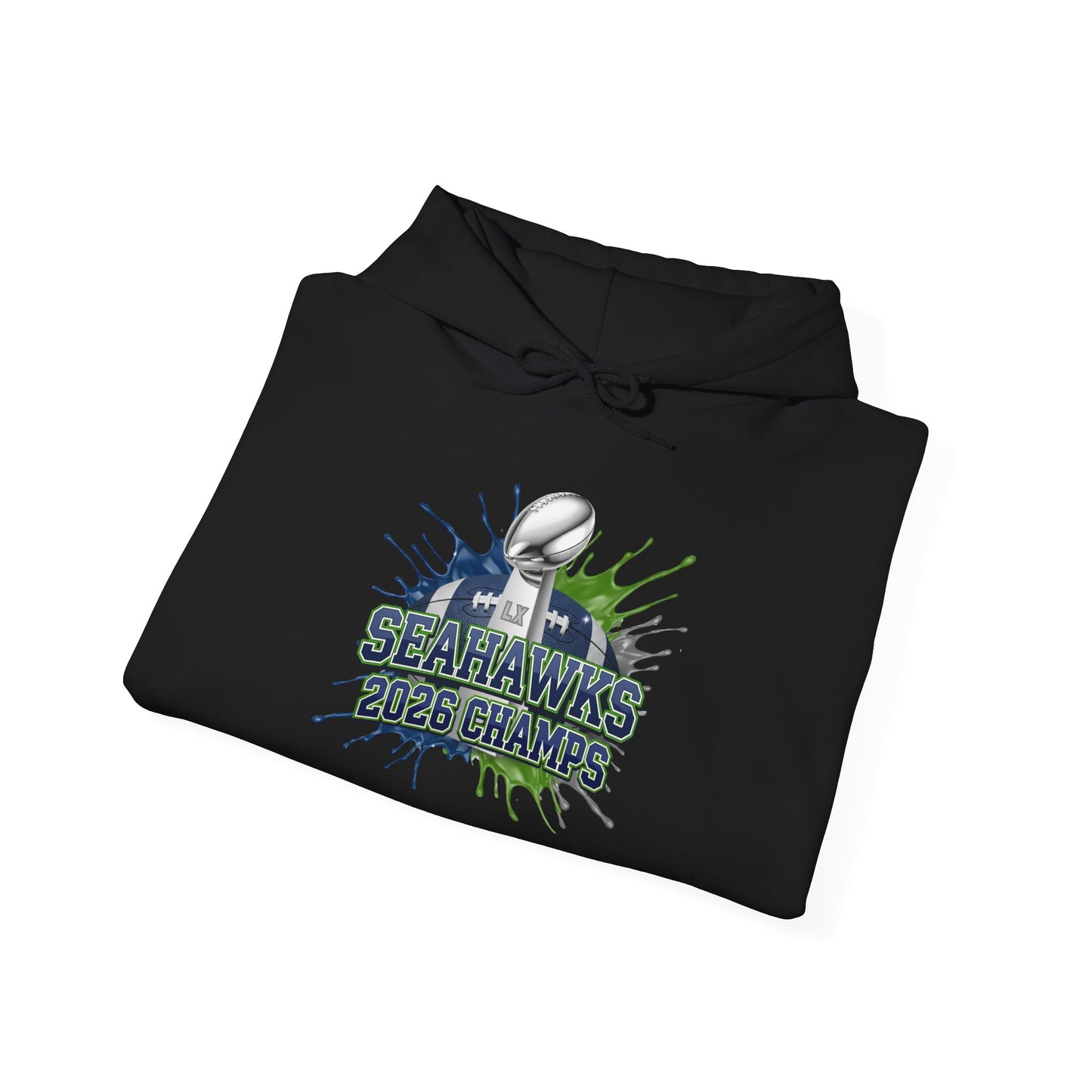 Seahawks 2026 Champions Hoodie – Seahawks Football 12s Fan Hoodie, 2026 football Champs, Football Gift