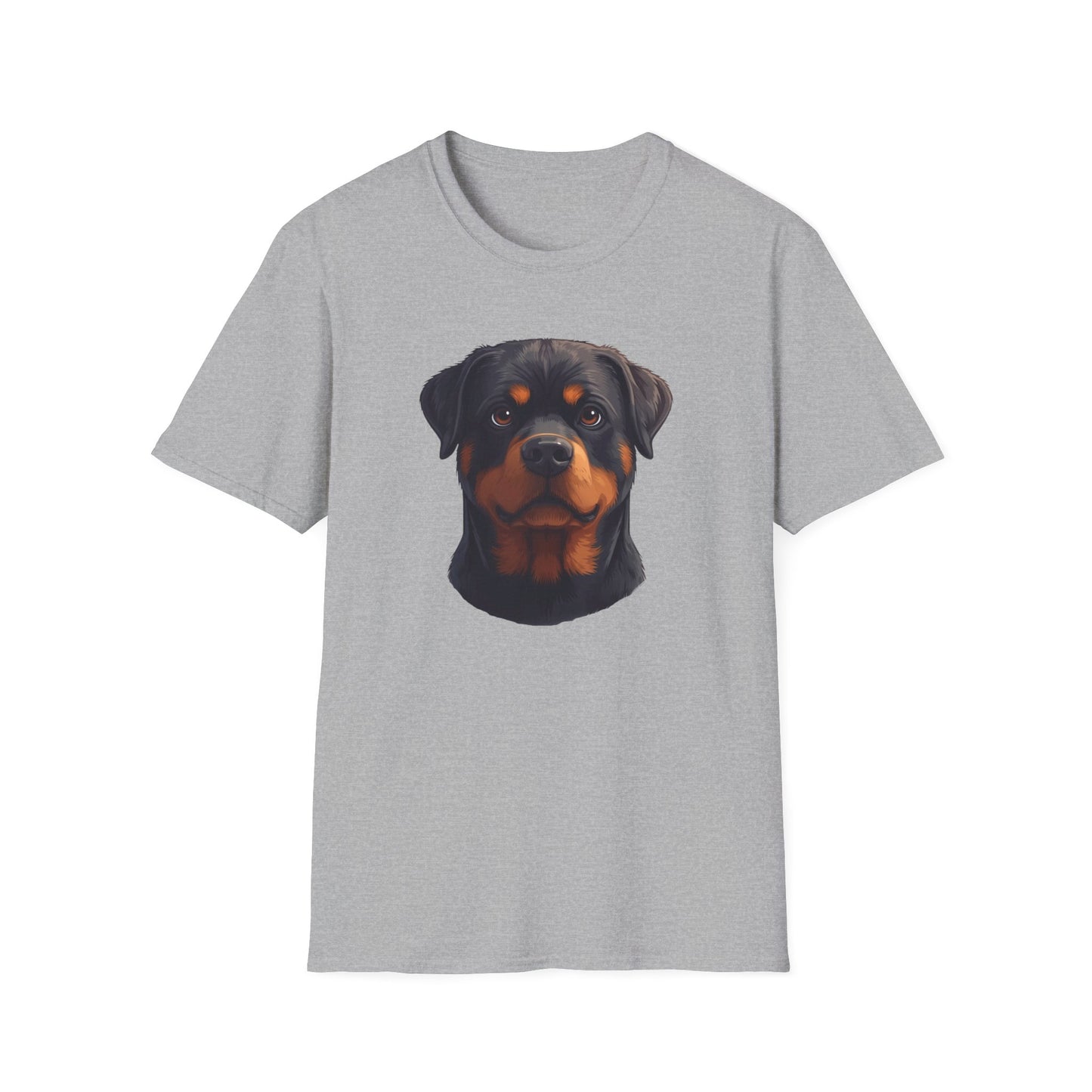 Rottweiler Dog Portrait Shirt – Rottweiler Dog Lover Gift, Cute Dog Mom Tee, Dog Dad Shirt, Pet Breed Apparel