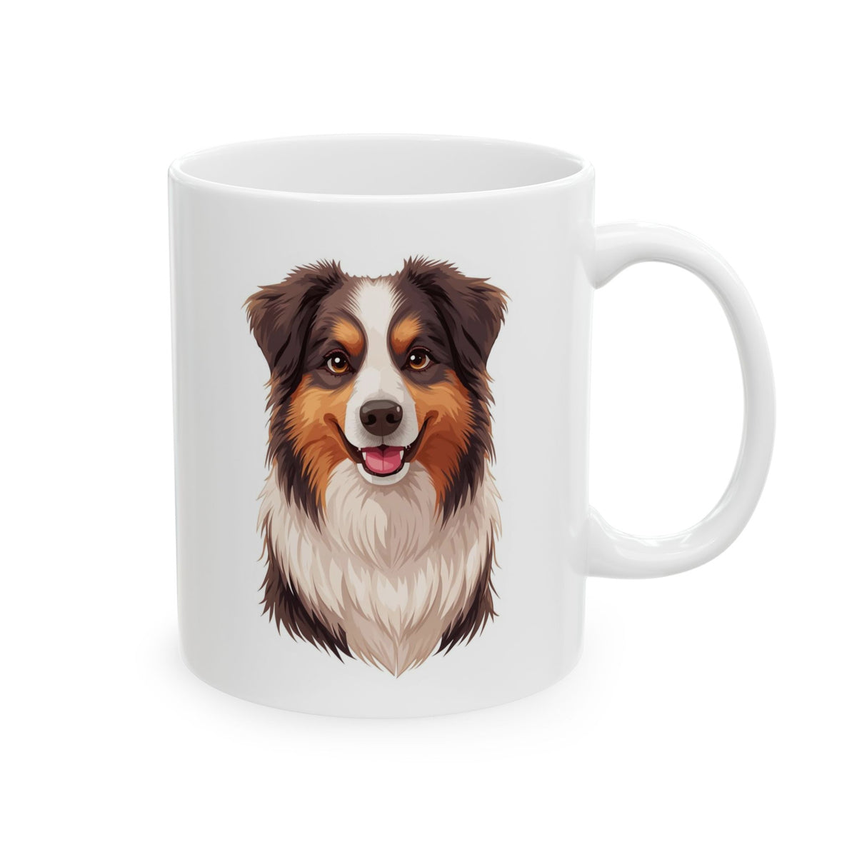 Australian Shepherd Coffee Mug, Aussie Dog Mug, Dog Lover Mug, Pet Parent Gift, Aussie Mom Dad Cup 11oz or 15oz, Dog Lover Gift