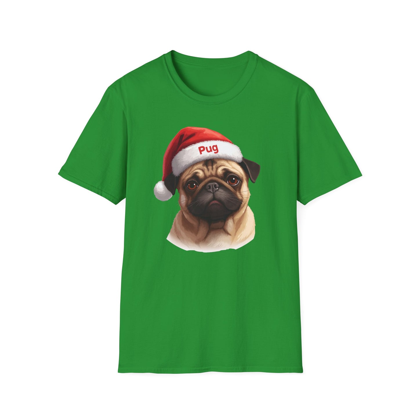 Pug Dog Portrait Shirt – Pug Dog Lover Gift, Cute Dog Mom Tee, Dog Dad Shirt, Pet Breed Apparel