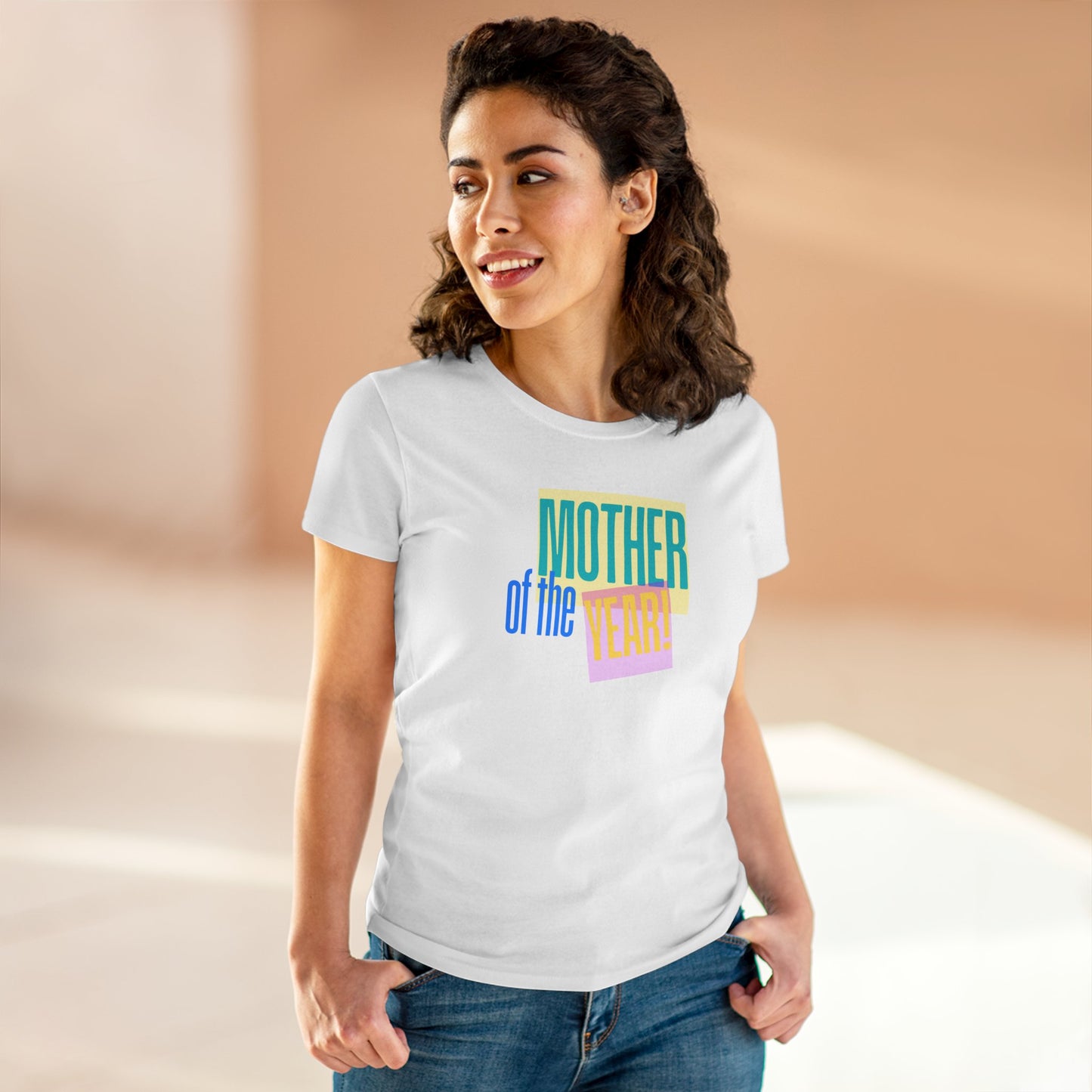 Mother of the Year! T-Shirt, Gift for Mom, Cute Summer Top, Mother's Day Gift, Family Gatherings, Casual Wear, Mom's Birthday