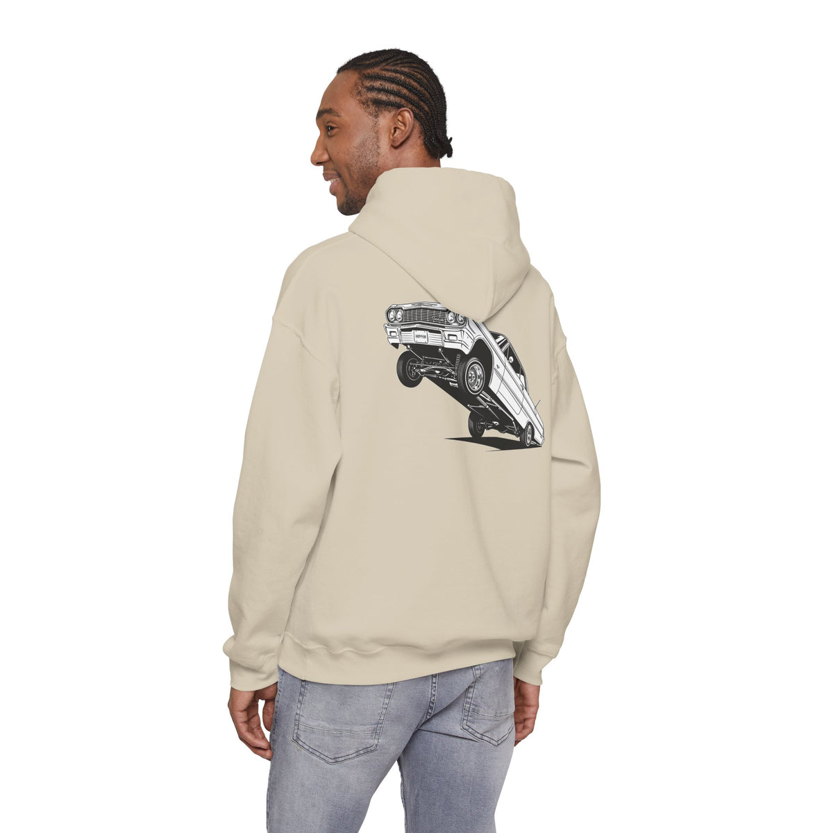 Classic Car Hoodie, Lowrider Car Hoodie, Vintage Auto Hoodie, Car Enthusiast Sweatshirt, Unisex Automotive Hoodie