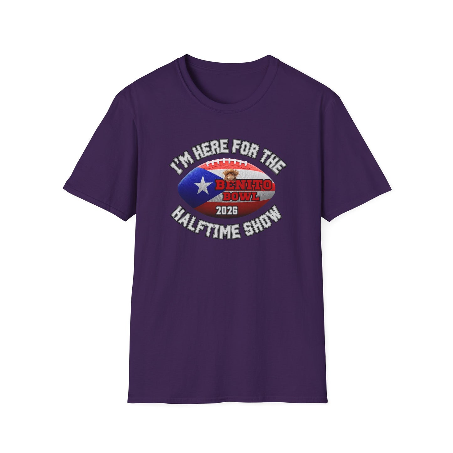 Benito Bowl Halftime Shirt 2026 T-Shirt, Benito Bowl Shirt, Football Fan Gift, Benito Tee, Puerto Rico Heritage Tee, Boriqua Pride Gift