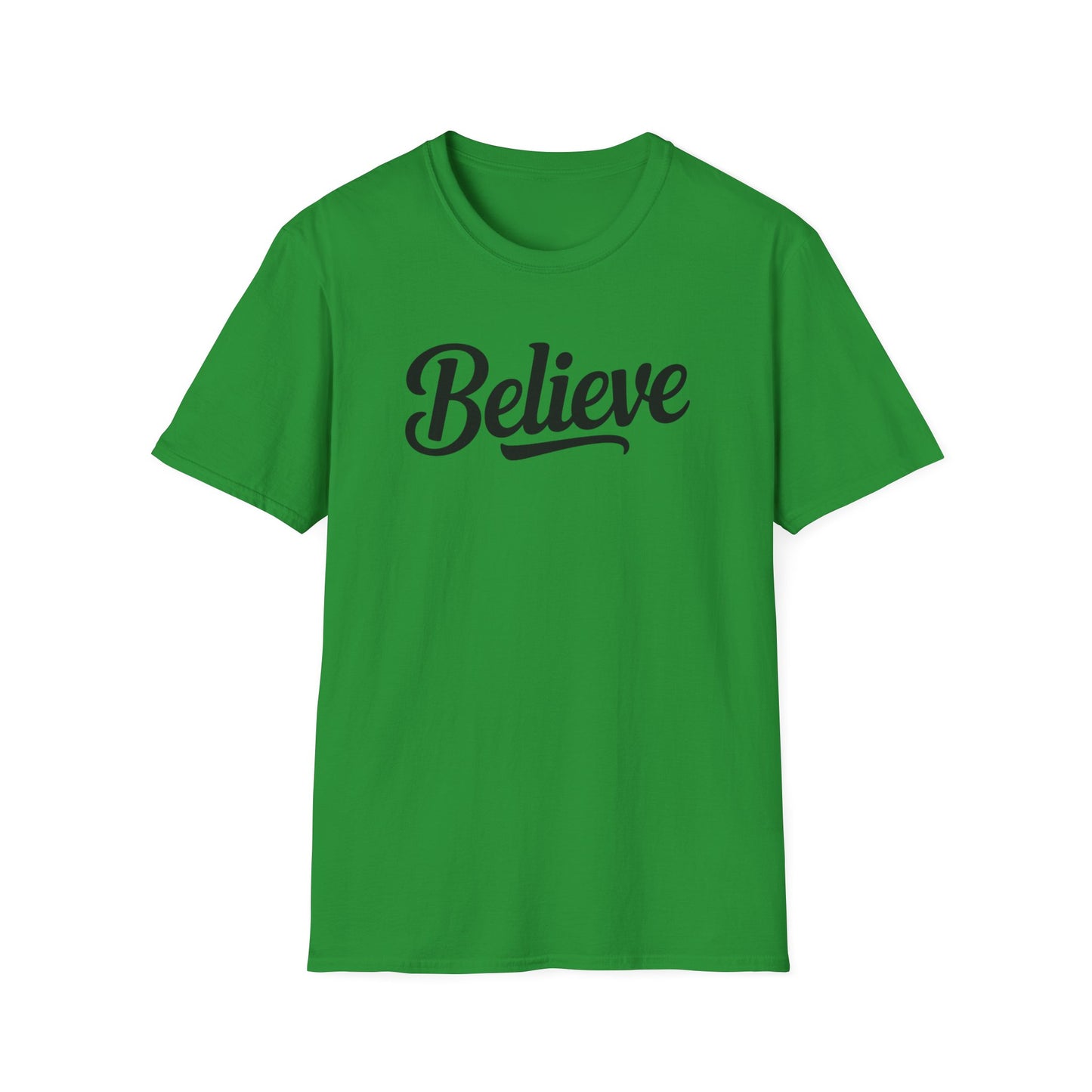 Believe T-Shirt – Inspirational Faith Shirt, Christian Motivational Tee, Positive Encouragement Apparel