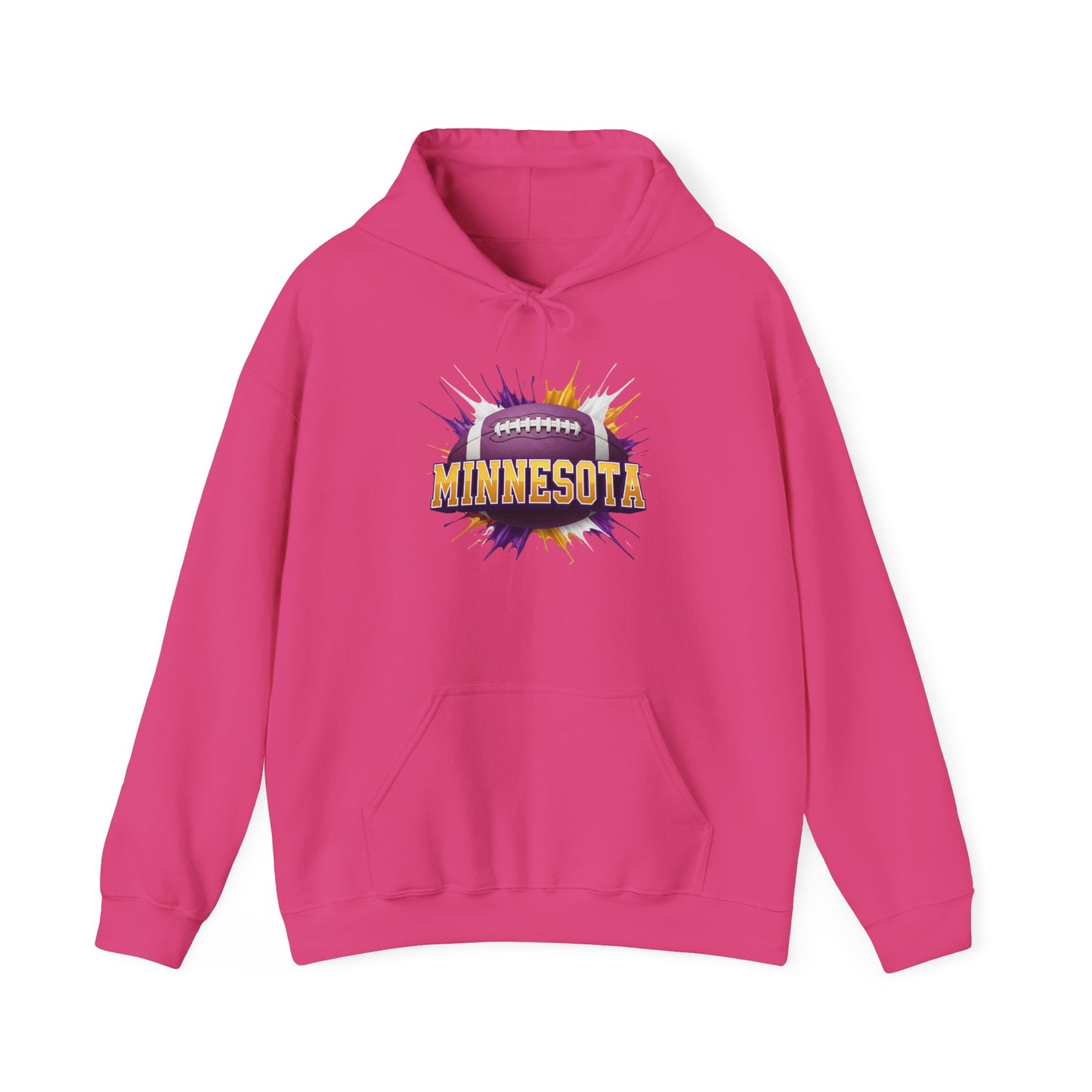 Minnesota Football Hoodie, Minnesota Team Hoodie, Football Gift for Minnesota Fans, Game Day Sports Fan Apparel, Football Fan Gift