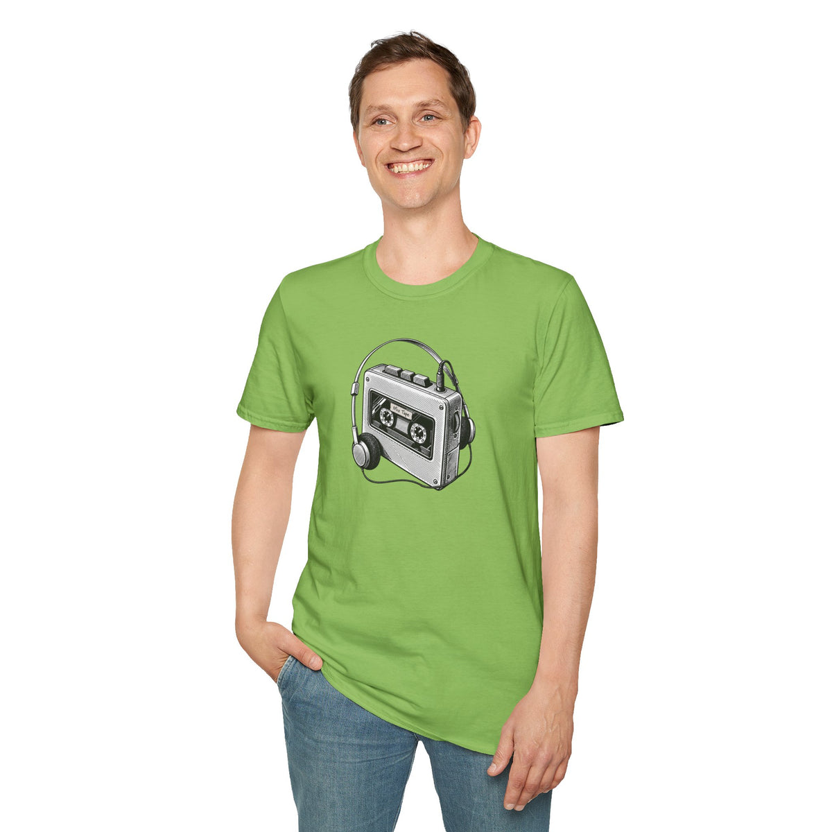 Cassette Tape Shirt, Retro Cassette Player T-Shirt, Mixtape Tee, Vintage Audio Shirt, Music Lover Gift