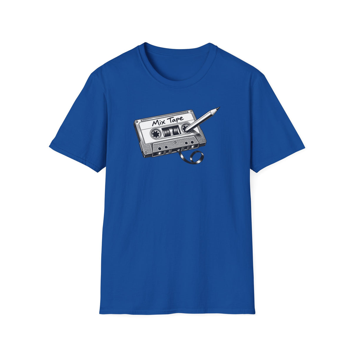 Retro Cassette Shirt, Vintage Music T-Shirt, Analog Audio Tee, Old School Music Lover Gift