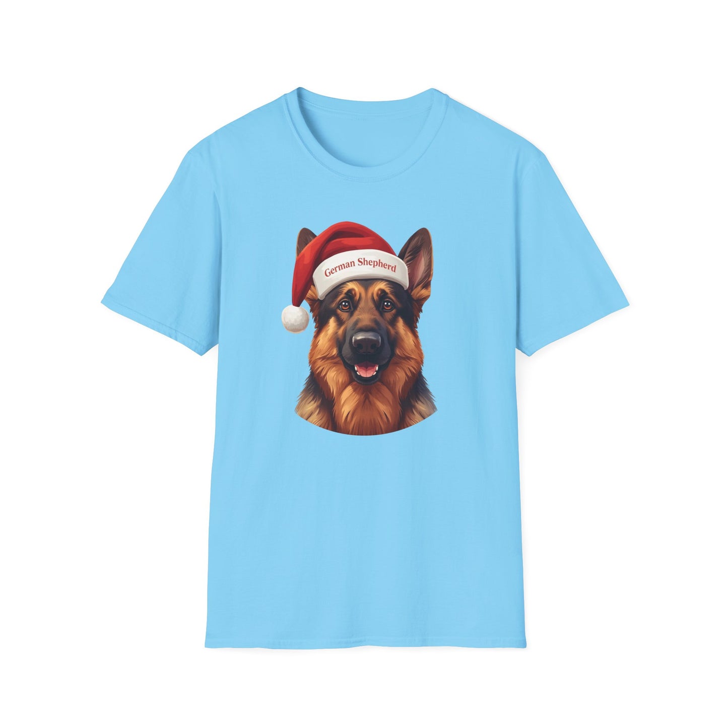 German Shepherd Dog Portrait Shirt – German Shepherd Dog Lover Gift, Cute Dog Mom Tee, Dog Dad Shirt, Pet Breed Apparel
