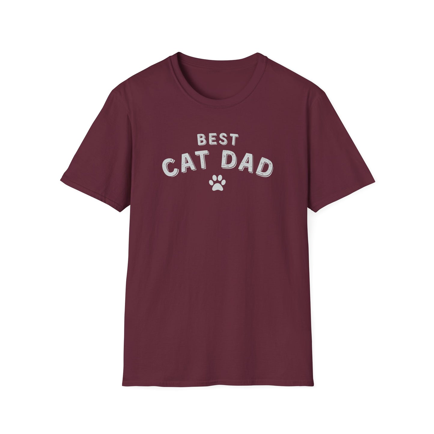 Best Cat Dad T-Shirt – Funny Cat Lover Shirt for Men, Cat Dad Gift Tee, Pet Owner Graphic Shirt