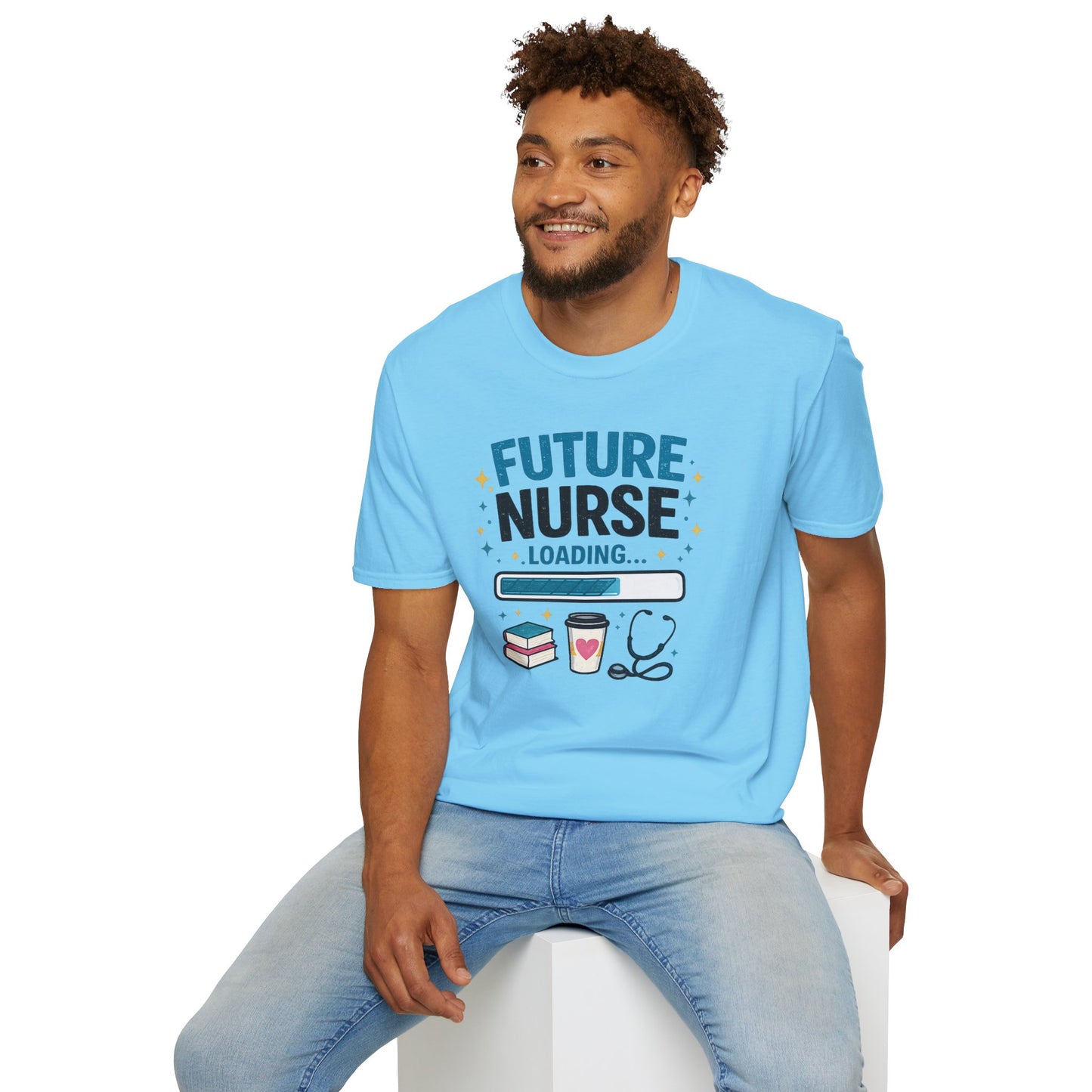 Future Nurse Loading Shirt – Funny Nursing Student T-Shirt, RN School Gift, Nursing School Graduation Tee, Nurse Student Gift Idea